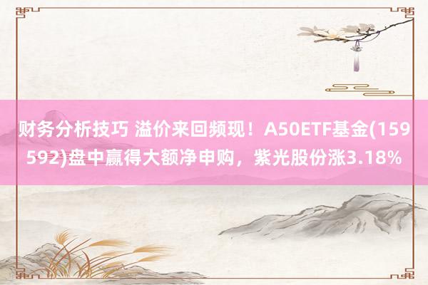 财务分析技巧 溢价来回频现！A50ETF基金(159592)盘中赢得大额净申购，紫光股份涨3.18%