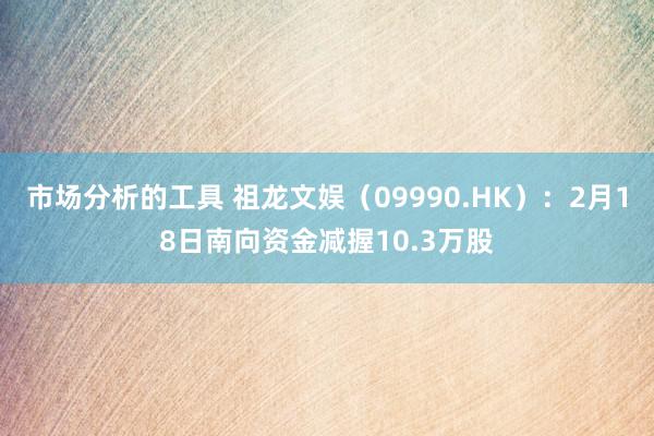 市场分析的工具 祖龙文娱（09990.HK）：2月18日南向资金减握10.3万股